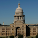 The Texas capitol building in Austin.